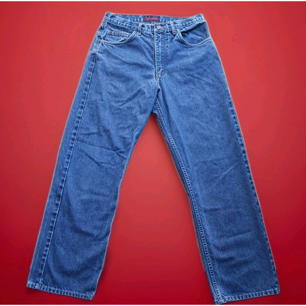 Drifire Mens Jeans Blue Dark Wash Size 32x30
